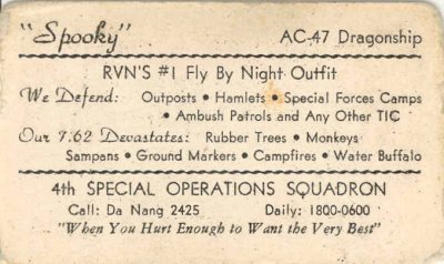 Spooky Business Card - Danang